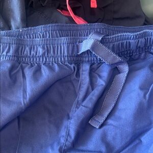 Jaanuu womens Blue scrubs Joggers with Elastic Waist like new beautiful color